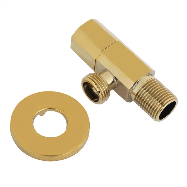 Vanne De Contrôle De Débit D'eau En Laiton - Compatible Tuyaux 13 Mm (1/2") Et 15 Mm (5/8") - Poignée Confortable Pour Arrosage Jardin Et Lavage