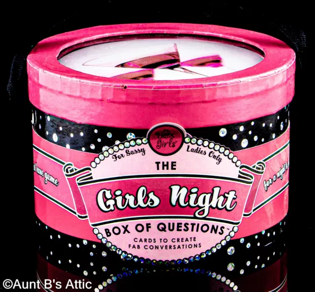 Girls Night Box Of Questions Bridal Shower/Bachelorette/Girl Nite Fun Party Game