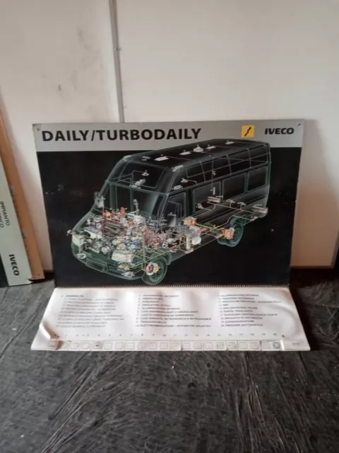 Manuale Officina Impianto Elettrico Parete Iveco Daily  Turbo Daily,   100x100cm