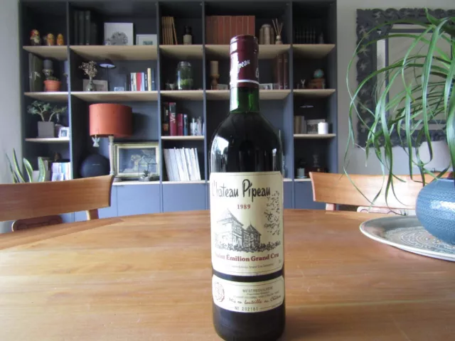 1 x Bt Château PIPEAU 1989 Saint Emilion Grand cru