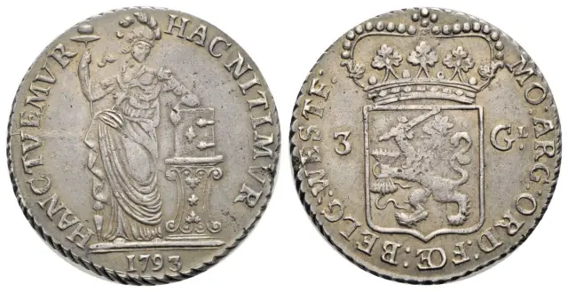 Niederlande - Westfriesland - 3 Gulden 1793