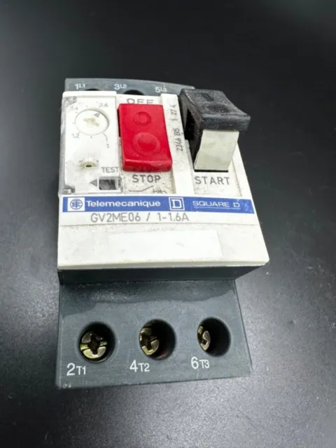 Disjoncteur magneto-thermique 1,6 a 2,5a seul