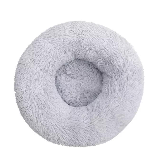 Soft Calming  Dog Bed Cat Bed  Small Medium Large Dogs - Round Donut Washable 4