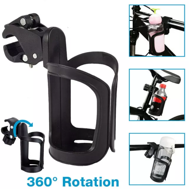 For Bicycle Pushchair Water Cup Holder Bottle Rack Baby Stroller Pram Cup Holder