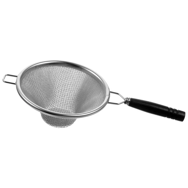 Secchio da tè, caffè, succo, maniglia in legno, collino da tè, acciaio inox, collino da cucina