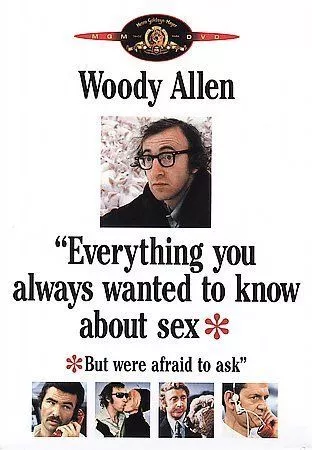EVERYTHING YOU ALWAYS Wanted to Know About Sex-Woody Allen-DVD-Sealed ...