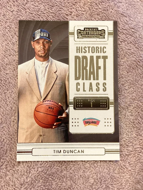 Tim Duncan 2022-2023 Contenders  Historic Draft Class #3 Spurs HOF