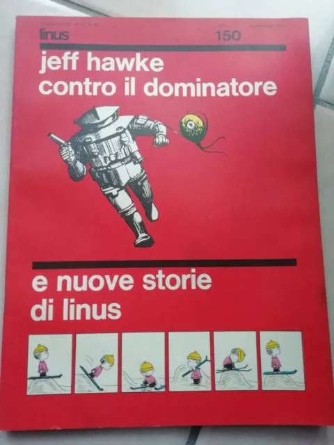 LINUS supplemento al N°8 Nov. 1965 JEFF HAWKE CONTRO IL DOMINATORE