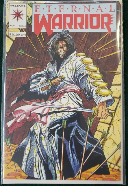ETERNAL WARRIOR # 4 - 1st Bloodshot - Valiant 1992