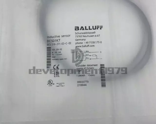 BALLUFF BES01K7 BES 516-371-EO-C-02 Proximity switch