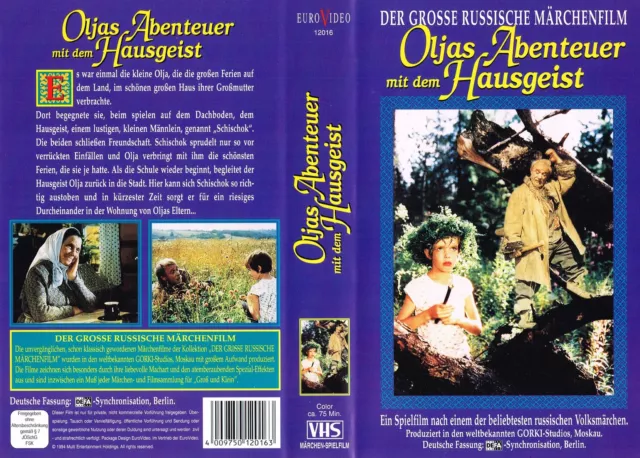 (VHS) Oljas Abenteuer mit dem Hausgeist - Russischer Kinderfilm (1978)