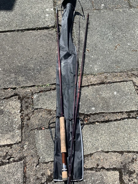 083 A scarce Hardy Riccardi 2 piece cane brook trout fly rod