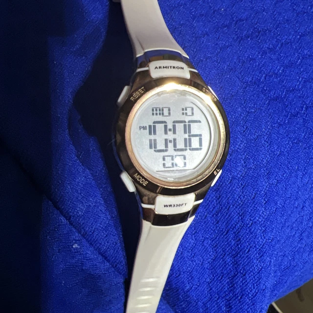 Armitron Sport Orologio Uomo Digitale Cronografo – Cinturino Nylon – 40/8330BLK – Resistente 100m
