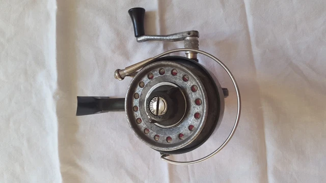 RARE moulinet ancien artisanal type LUXOR pêche ancien PEZON et MICHEL