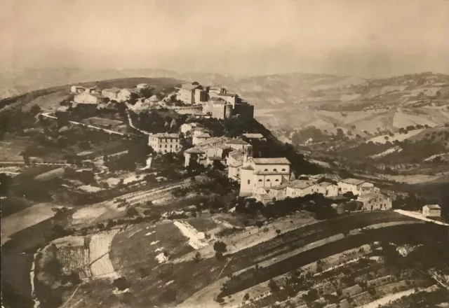 Avacelli di Arcevia (Ancona) cartolina viaggiata 1960
