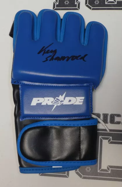 Ken Shamrock Signed Replica Pride FC Fight Glove BAS COA UFC 1 3 6 WWE Autograph