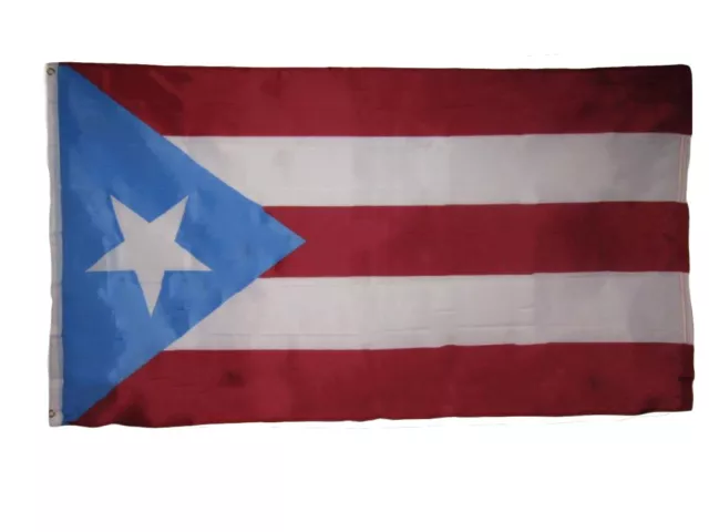 3x5 Light Blue Puerto Rico Rican Flag 3'x5' House Banner Brass Grommets 100D