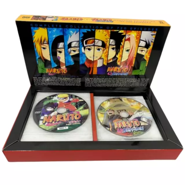 Anime DVD Naruto Shippuden Episode 1-500 Complete English Dub + FREE DVD  FedEx