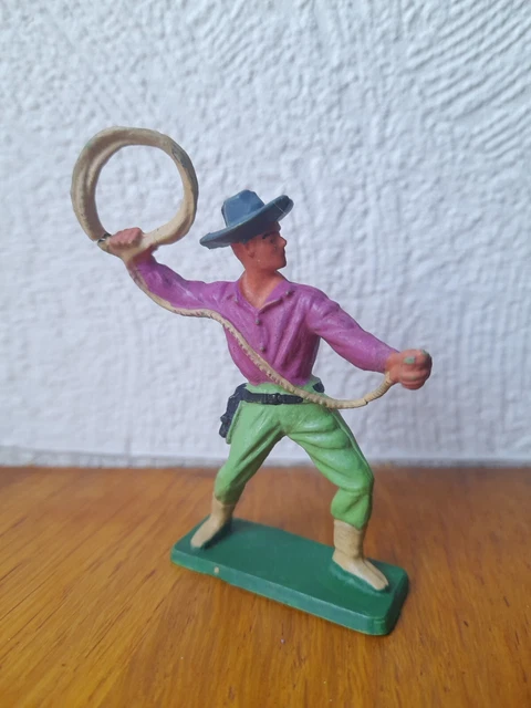 Figurines Starlux Far West - 4 Indiennes Différentes (Squaw) - 1/32 - Vintage France