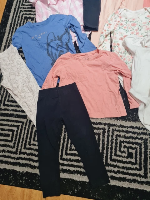 #C68 Enorme pacchetto di vestiti per bambina 18-24 mesi NEXT GEORGE ZARA DISNEY PRIM 5