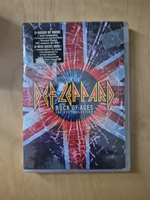 DEF LEPPARD ROCK of Ages (The Definitive Collection) double CD