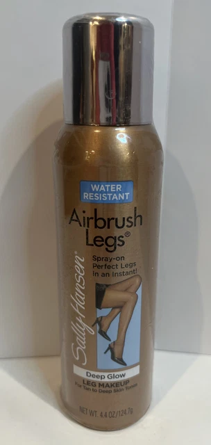 Sally Hansen Airbrush Legs, Maquillaje de piernas, Deep Glow 4.4 oz Sellado