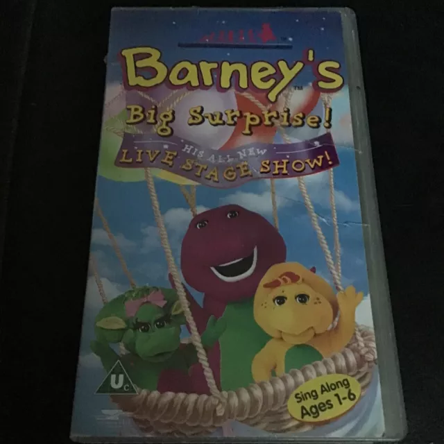 BARNEY'S BIG SURPRISE (VHS 2001) £4.99 - PicClick UK