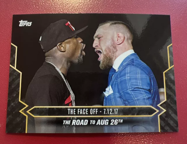 2017 Topps Now Floyd Mayweather Jr. Vs Conor McGregor #9