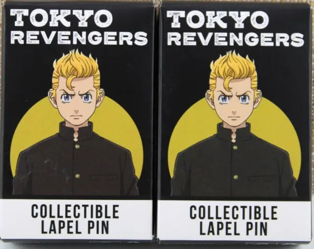 Tokyo Revengers Enamel Collectible Pins Lot Of 2 Blind Boxes Swapins Bioworld