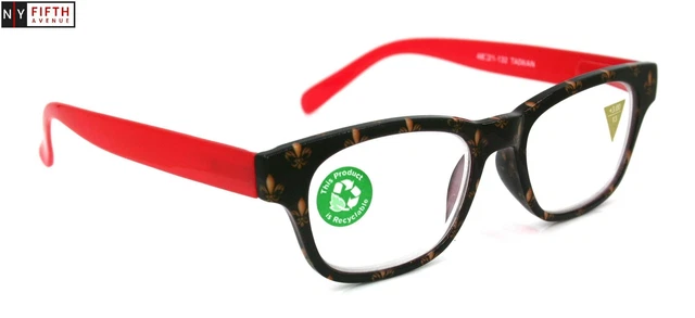Lilly, Premium Reading Glasses, Fleur-De-Lis,  +1 to +3 Magnifying
