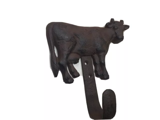 Cast Iron Cow Coat Hook