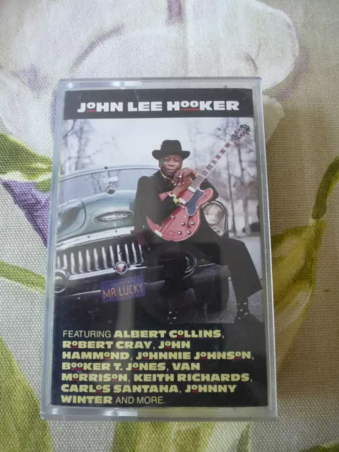 John Lee Hooker Mr.lucky Original 1991 Silvertone Records Audio Cassette Album