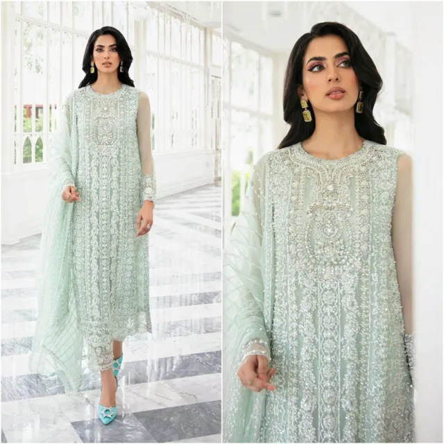 Latest Pakistani dresses wedding clothes eid party style suit salwar kameez