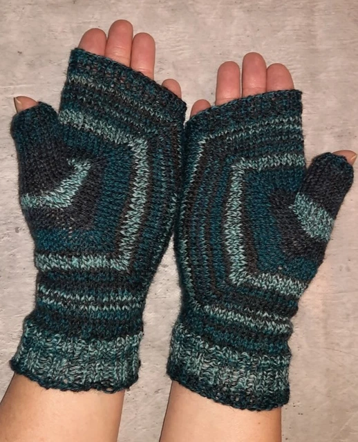 Fingerlose Handschuhe, japanische Handschuhe,  Handstulpen,   gestrickt