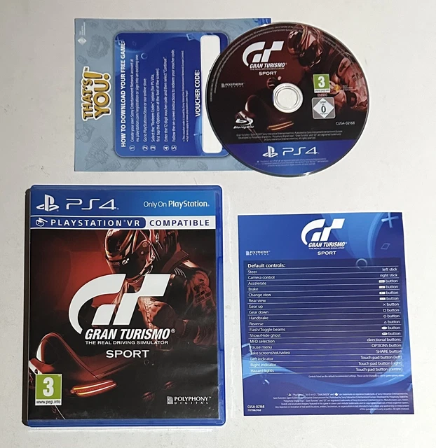 Gran turismo sport discount ps4 vr compatible