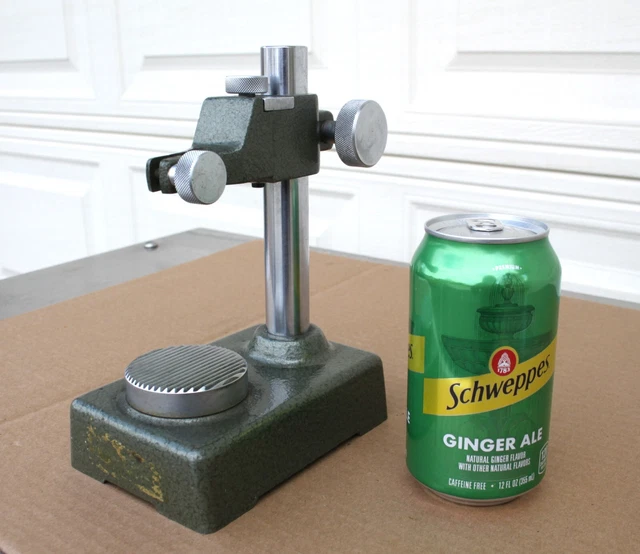 DIAL INDICATOR BASE Gauge Stand Tool Holder Mitutoyo? GE? Machinist CNC