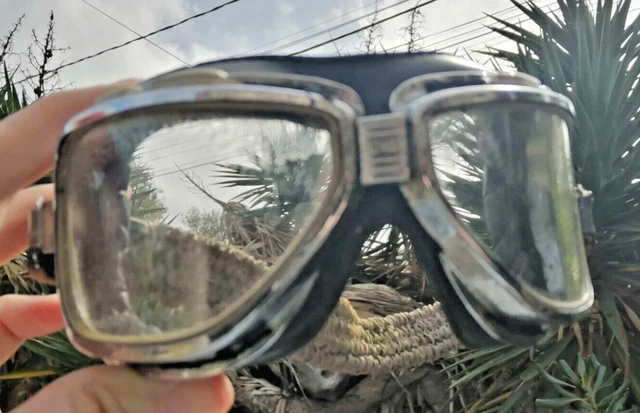 ANCIENNE LUNETTE DE moto Climax EUR 30 00 PicClick FR