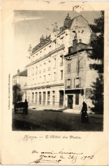 CPA NEVERS - L'Hotel des Postes (456460)