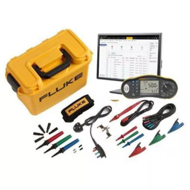 Fluke 1663/FTT Multifunction Installation Tester – with TruTest Software package