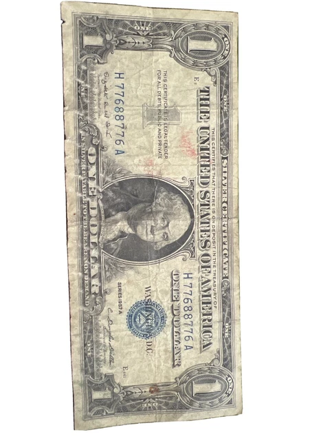1957-A $1 Dollar Bill Silver Certificate Note FREE SHIPPING