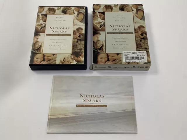 Nicholas Sparks Limited Edition DVD Collection 7 movies - Safe Haven - Dear John
