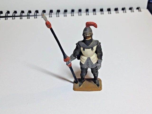 Figurine Starlux Moyen Âge - Soldat Avec Masse D'armes - Non Peinte - Échelle 1:32