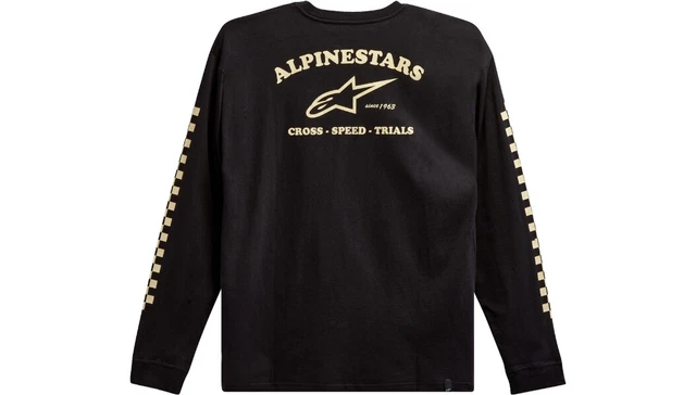 Alpinestars Sunday Long-Sleeve T-Shirt (Large, Black)
