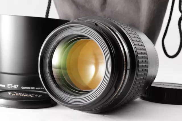 Objectif macro Canon EF 100 mm f/2,8 USM téléobjectif Prime avec étui du...
