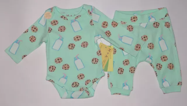 NWT, Baby girl clothes, 0-3 months, Monica + Andy Organic 2 piece set/ *SALE*