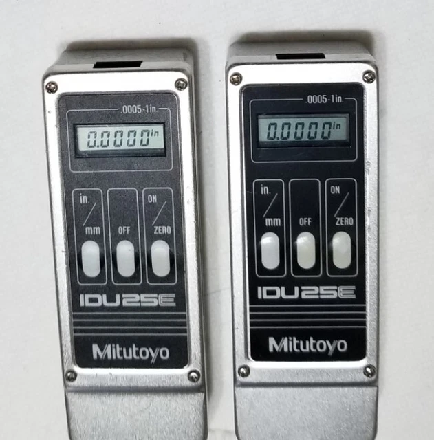 MITUTOYO DIGIMATIC INDICATOR .0005-1", .01-25mm NO.575-213 IDU25E MITUTOYO DIGIMATIC INDICATOR .0005-1", .01-25mm NO.575-213 IDU25E