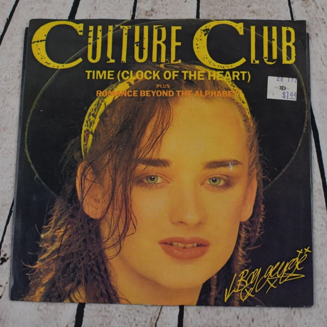 CULTURE CLUB - Time (Clock Of The Heart), 7" Vinile/45 giri/min, Epic ...