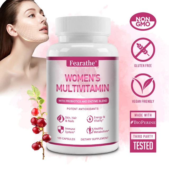 WOMENS MULTIVITAMIN & MultiMineral Increase Energy Metabolism and