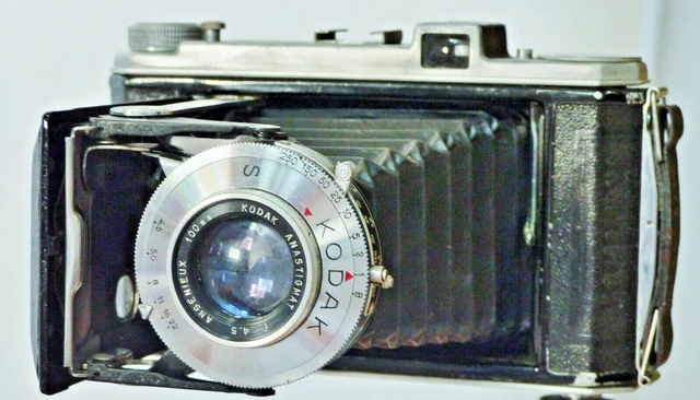 Appareil photo Kodak Anastigmat Modéle B31 Objectif Angénieux 100mm F:4.5 . | eBay