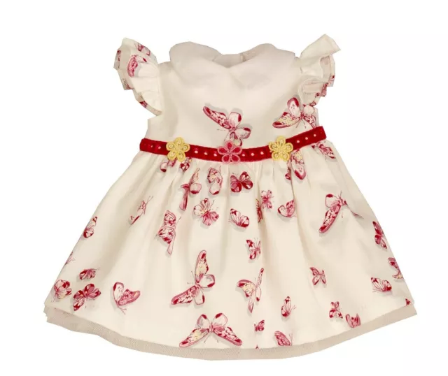 Puppen Kleid Schmetterlingsmuster für 34 cm Klassik Puppen Schildkröt, Nr. 34768